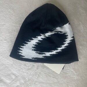 OAKLEY x PIET Software Beanie Black Hat Big Logo Unisex Y2K Gorpcore